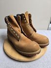 Timberland Boots Mens 11M Wheat Brown Leather Waterproof Work Wear Outdoors