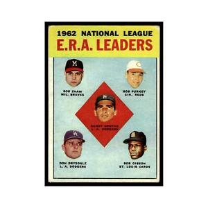 1963 Topps Baseball Card Sandy Koufax #5