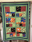 Quilt Toddler Bed Size 57”x 41” Multicolored Various Vehicle Designs