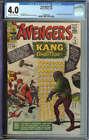AVENGERS #8 CGC 4.0 OW/WH PAGES // 1ST APPEARANCE OF KANG THE CONQUEROR