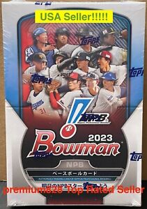 2023 Topps BOWMAN NPB Baseball Factory Sealed Hobby Box Yamamoto USA SELLER!
