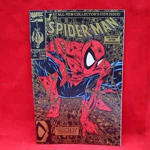 Spider-Man #1 Aug 1990 / MCFARLANE / 1st All New Collector's Item Issue GOLD VF