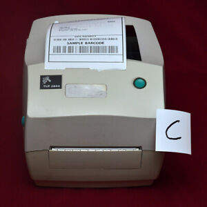 Zebra TLP 2844 (2844-10300-001) Label Thermal Printer And OEM power supply