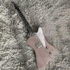 Light Pink Firebird Electric Guitar 6 String Mahogany Body Solid Body in Stock
