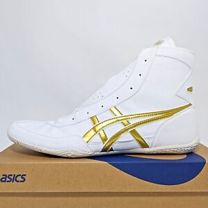 ASICS Wrestling Shoes 1083A001 White/Gold(White) EX-EO(TWR900) Successor