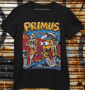 Primus Band T-Shirt Music Concert Black Cotton Unisex S-234XL RM73