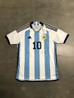 2022 Adidas Lionel Messi Argentina World Cup Home Kit Jersey Men’s Large New