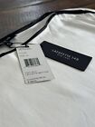 $398 Lafayette 148 100% Silk White Long Sleeve Blouse Size XL