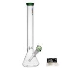 RORA 16in Heavy Thick Glass Bong Heavy Bong Clear Hookah Water Pipe 14mm Bowl
