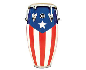 Used Latin Percussion Matador Puerto Rican Heritage Wood Conga