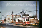 S DUPLICATE SLIDE - Brooklyn & Queens Transit Trolley Electric Maspeth 1948
