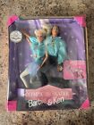 NEW 1997 Olympic Skater Barbie & Ken Dolls Set,  #18726 DAMAGED BOX