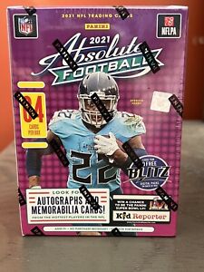 2021 Absolute NFL Blaster Box New Factory SEALED! Kaboom?