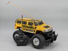 New Bright 2006 H3 Hummer 1/16 Yellow RC Car 49 mHz Rechargeable Battery Tested