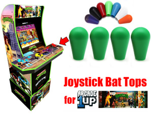 Arcade1up TMNT Teenage Mutant Ninja Turtles - Joystick Bat Tops UPGRADE! (Green)