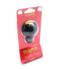 MOMO SK51 Black Aluminum Gear Shift Shifter Knob with MOMO Logo POSK51BLKLUC