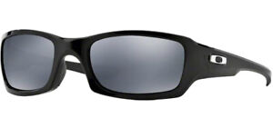 Oakley Fives Squared Polarized Men's Polished Black Sunglasses - OO9238 923806