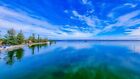 Digital Image Picture Photo Pic Wallpaper Background Lake Skyview Art Display 88