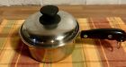 Vintage Vollrath  Super Core Stainless Steel With Lid 6” Sauce Pan 18-8
