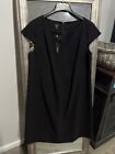 Talbots Black  Dress Plus Size 16W Knit