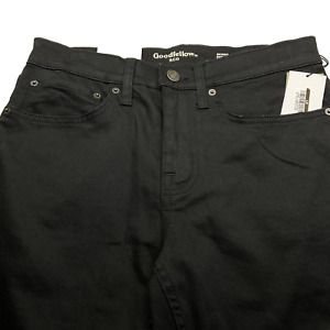 Goodfellow & Co. Men's Black Demin Skinny Total Flex Jeans 32X30 NWT