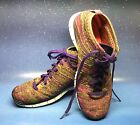 Nike Free Flyknit Chukka Mens 10.5 Grand Purple Fireberry Shoes Xlnt Condition…
