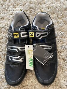 Cycling  Shoes, MAVIC ERGO Fit 2D Men's Bike Bots Size 9 Black, Gray