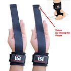 Gym Weight Lifting Straps Power Training Grip Gloves Wrist support wrap Hand bar