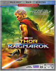 Thor: Ragnarok Blu-ray  w/ artwork. no case. FREE SHIPPING