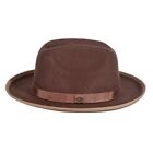 Open Road Hat Fedora Hat Pure Wool Felt Hat Vintage Rancher Hat 7 1/4-7 3/8 Tan