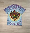 Vintage 1998 Phish Summer Tour Tie Dye T-shirt Size Large Rare Band Tee