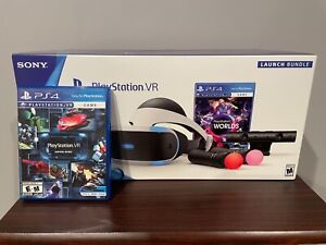 New ListingSony PlayStation VR Launch Bundle w/ Game + Move Controllers [RARELY USED]