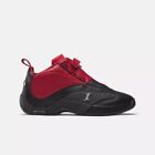 Men Reebok Answer IV Basketball Shoes Size 11 Black Red 100033883 Iverson