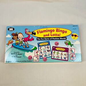 Super Duper FLAMINGO BINGO & LOTTO preposition game BGO-I46 SPEECH THERAPY