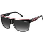 Carrera Unisex Sunglasses Dark Grey Shaded Lens Square Plastic Frame 22/N 0T4O