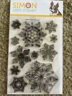 New ListingSimon Says Stamp Prismatic Snowflake Clear Stamp AND Die Set Free Shipping