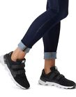 SOREL Kinetic Lite Strap Black Running Sneaker Shoe Womens Size 9 $158