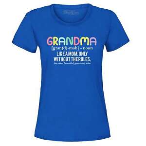 Grandma Definition Grandmother Women's T-Shirt Cute Mum Mothers Day Gift Shirt