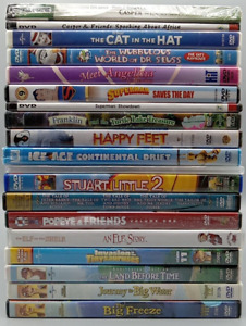 Lot Kids Childrens DVD Movies Shows Superman Franklin The Land Berfore Time