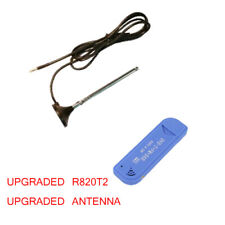 RTL-SDR blue radio receiver with RTL2832U + R820T2 (R660) chipset / antenna