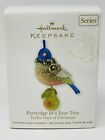 Hallmark 2011 Twelve Days of Christmas 1st Partridge in a Pear Tree Ornament