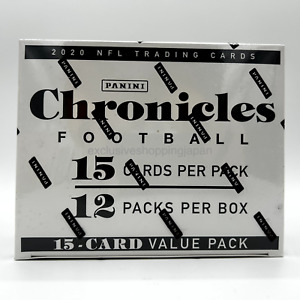 2020 NFL Panini Chronicles Football Fat Pack Box Factory Sealed 12 Packs New