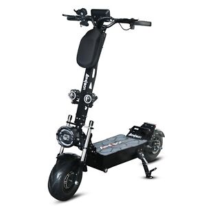 5600W-8000W Foldable Electric Scooter Adult Dual Motor 11in Turbo Off Road Tirg0