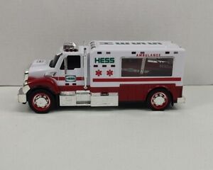 New Listing2020 Hess Truck Ambulance Lights and Sound Tested Inside Rescue Vehicle Included