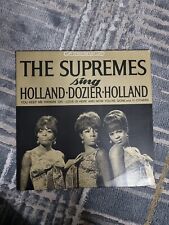 THE SUPREMES ~ SING HOLLAND-DOZIER-HOLLAND Motown VINYL LP- NM orig SOUL