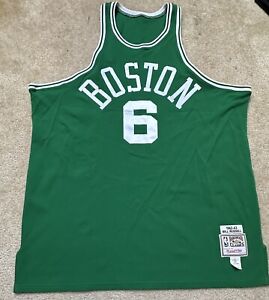 Bill Russell #6 Boston Celtics 1962-63 Mitchell & Ness Stitched Jersey Sz 56