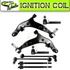 8set Fits 04-09 Nissan Quest Suspension Control Arm w/Ball Joint Sway Bar Kit (For: Nissan)