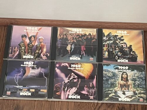 Lot of 6 Time Life Classic Rock CDs Shakin' All Over 1964-1969 0524