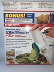 Presto Professional Salad Shooter Plus Electric Slicer Shredder Bonus Unused