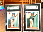 Mariano Rivera (lot of 2) 1992 Bowman Rookie Cards Graded SGC 96 Mint 9